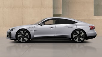 light grey Audi RS e-tron GT performance