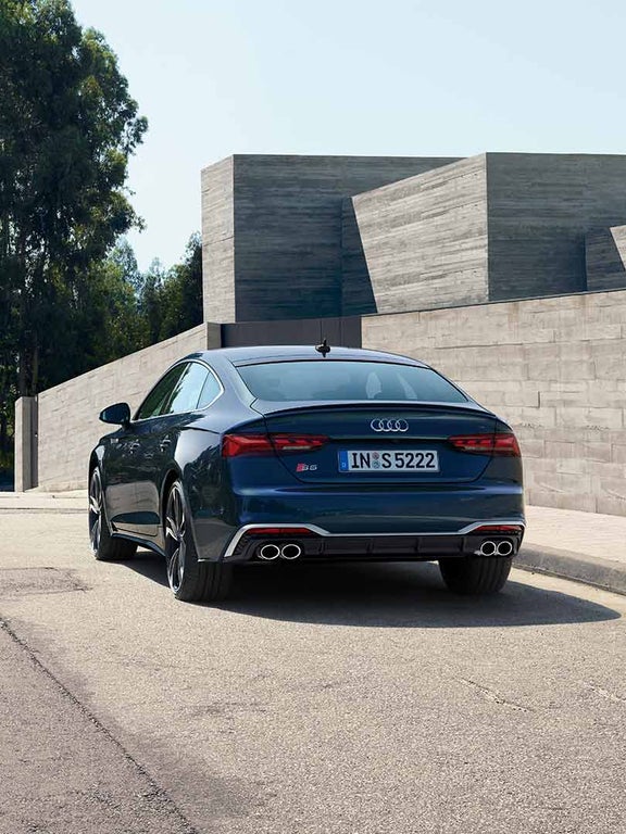 Cockpit of the Audi S5 Sportback