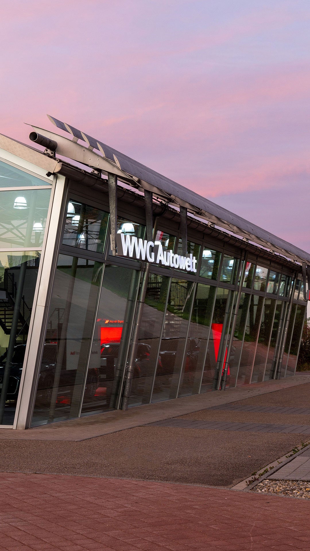 Außenansicht WWG Autowelt