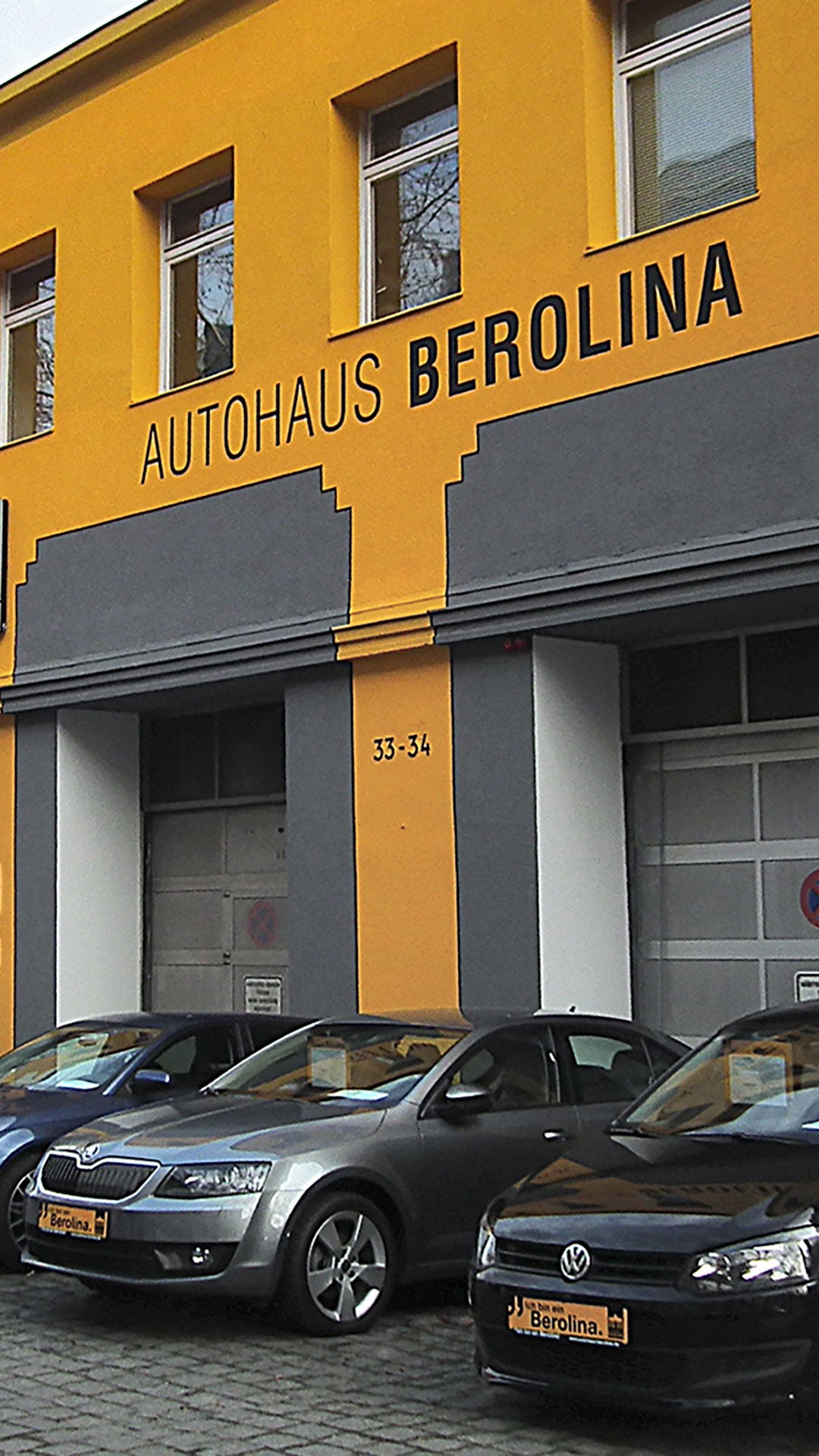 Außenansicht Autohaus Berolina GmbH