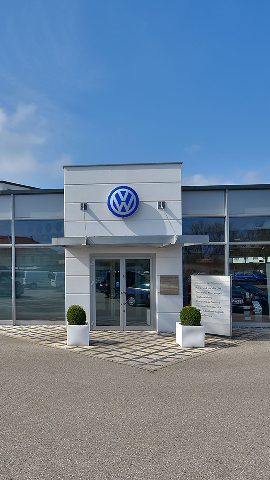 Außenansicht Autohaus Reisinger GmbH