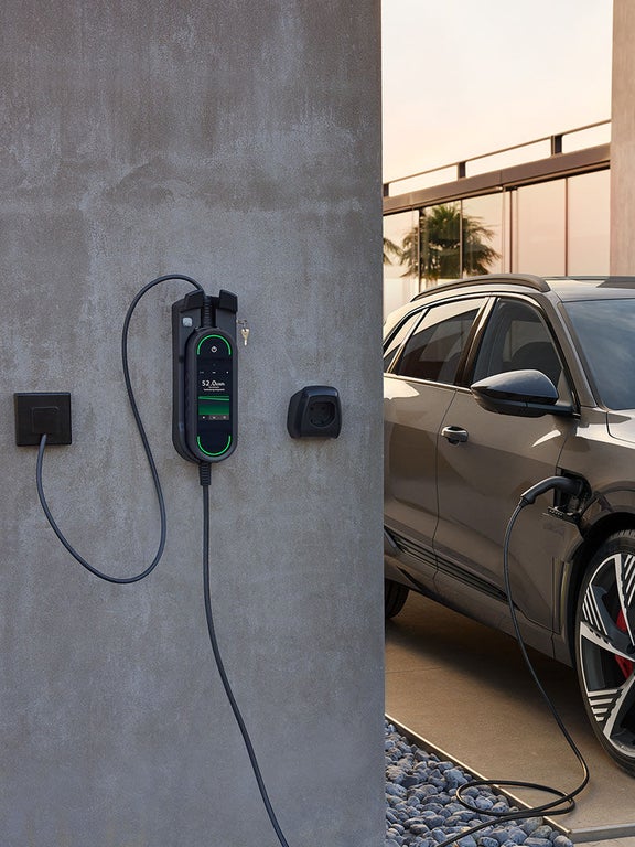 Heimische Ladesituation Audi Q8 e-tron