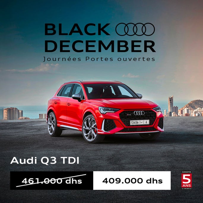 Black November > Audi Maroc | Importateur officiel de voitures Audi