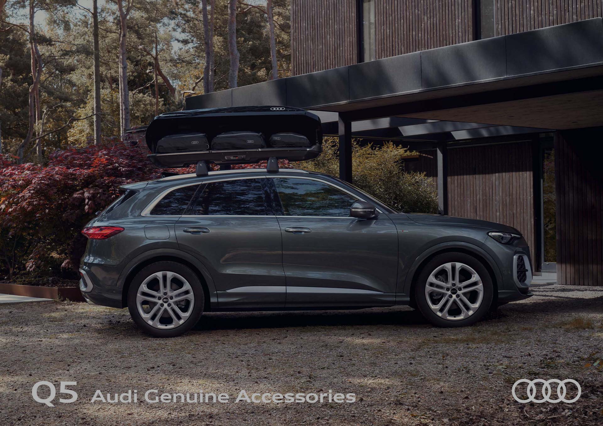 Audi アウディ 純正 Q5 SQ5 FY ルーフバー　（新品　未使用) 未使用品】アウディ 8R Q5 純正 ベースキャリア 1セット 品番