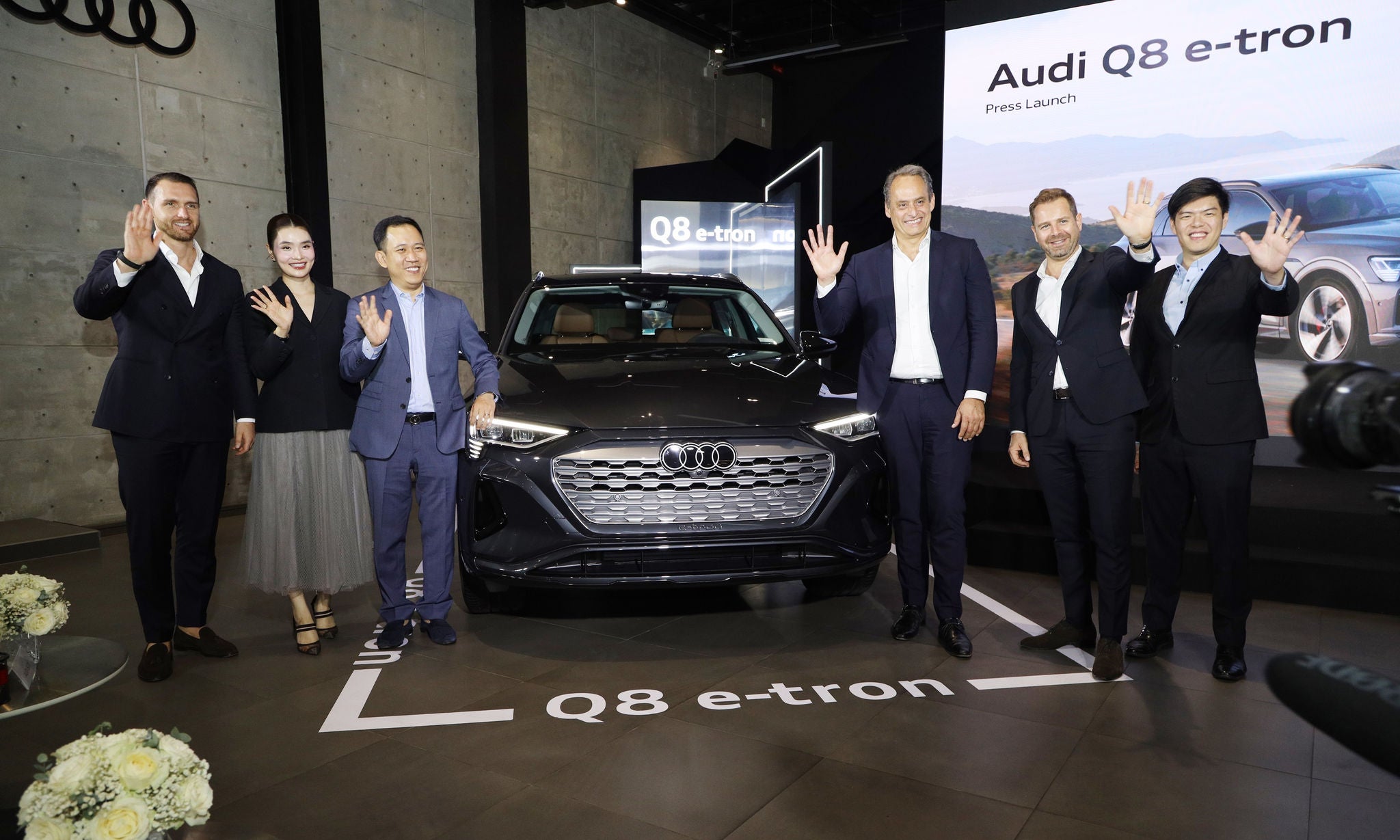 Audi Q8 e-tron in Vietnam