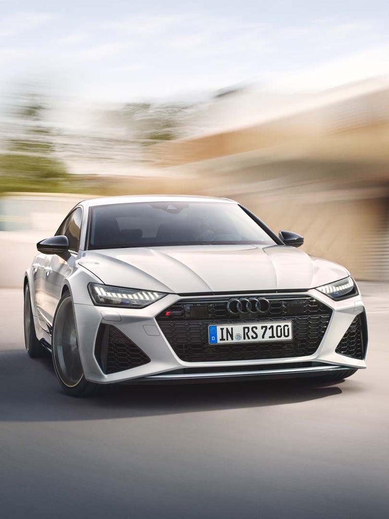 Licht des Audi RS7 Sportback