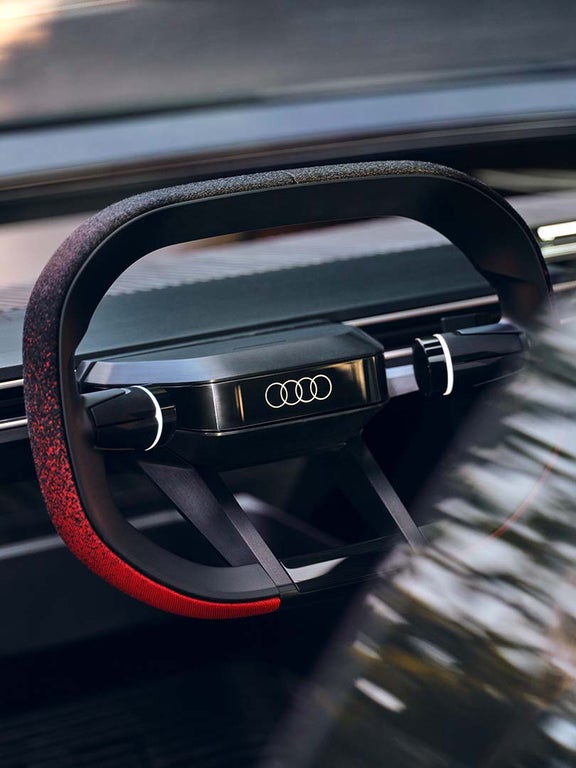 Cockpit Audi activesphere concept.
