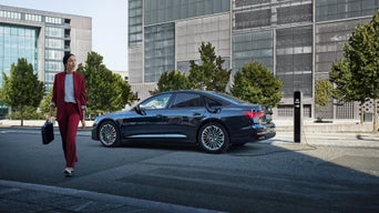 La gamme de voitures hybrides rechargeables TFSI e