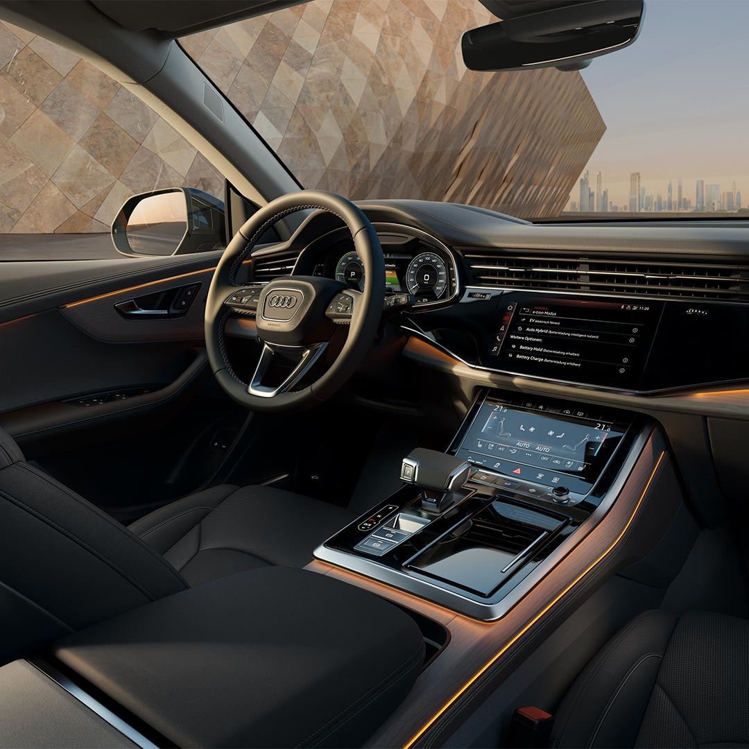 Audi Q8 TFSI e Cockpit