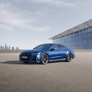 Audi RS 7 Sportback seitliche Frontansicht