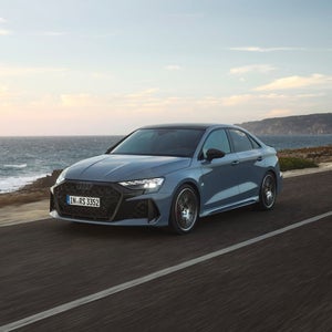 RS 3 Saloon on the move