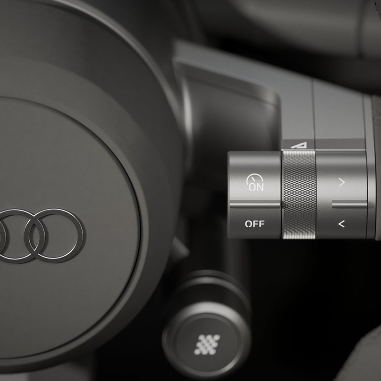Close up on interior elements of the Audi Concept C.