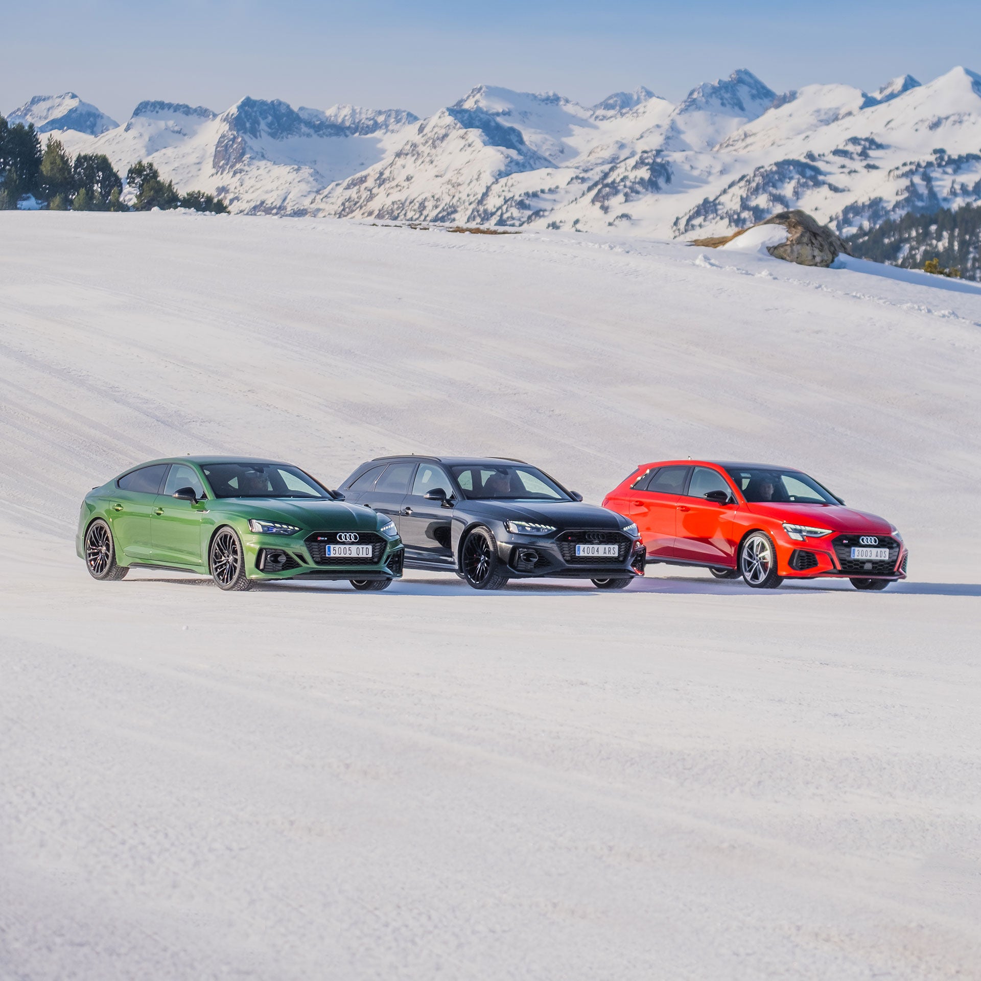 Estación de esquí Baqueira Beret, Viella. Circuito Audi driving experience en Orri