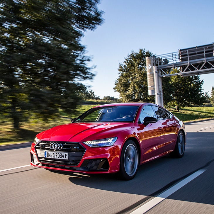 Foto de un Audi A7 Sportback TFSIe de segunda mano
