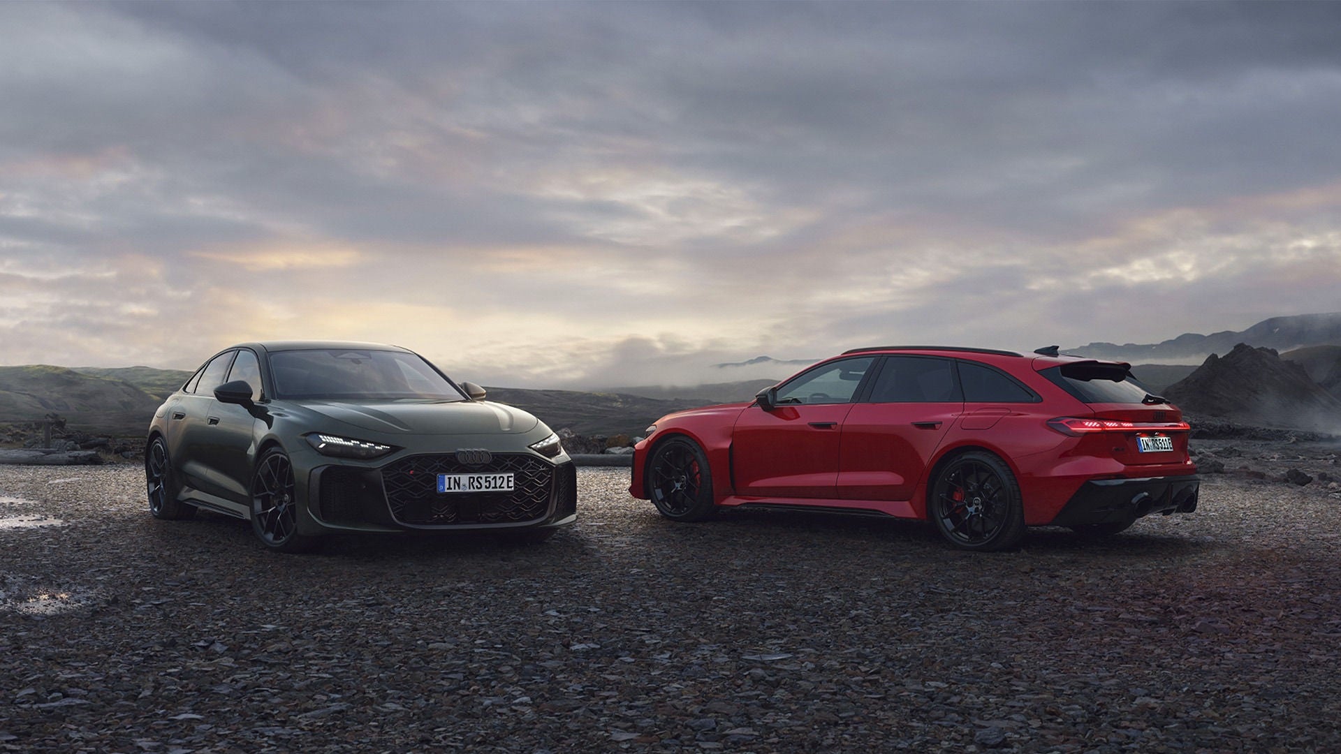 Los nuevos Audi RS 5 y Audi RS 5 Avant, dos modelos deportivos de Audi Sport.  