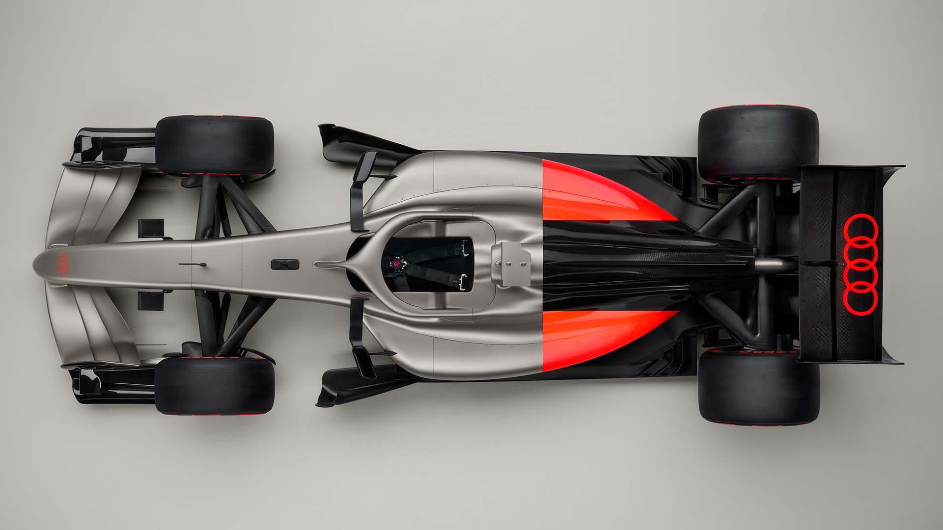 A picture showing the Audi R26 Concept.