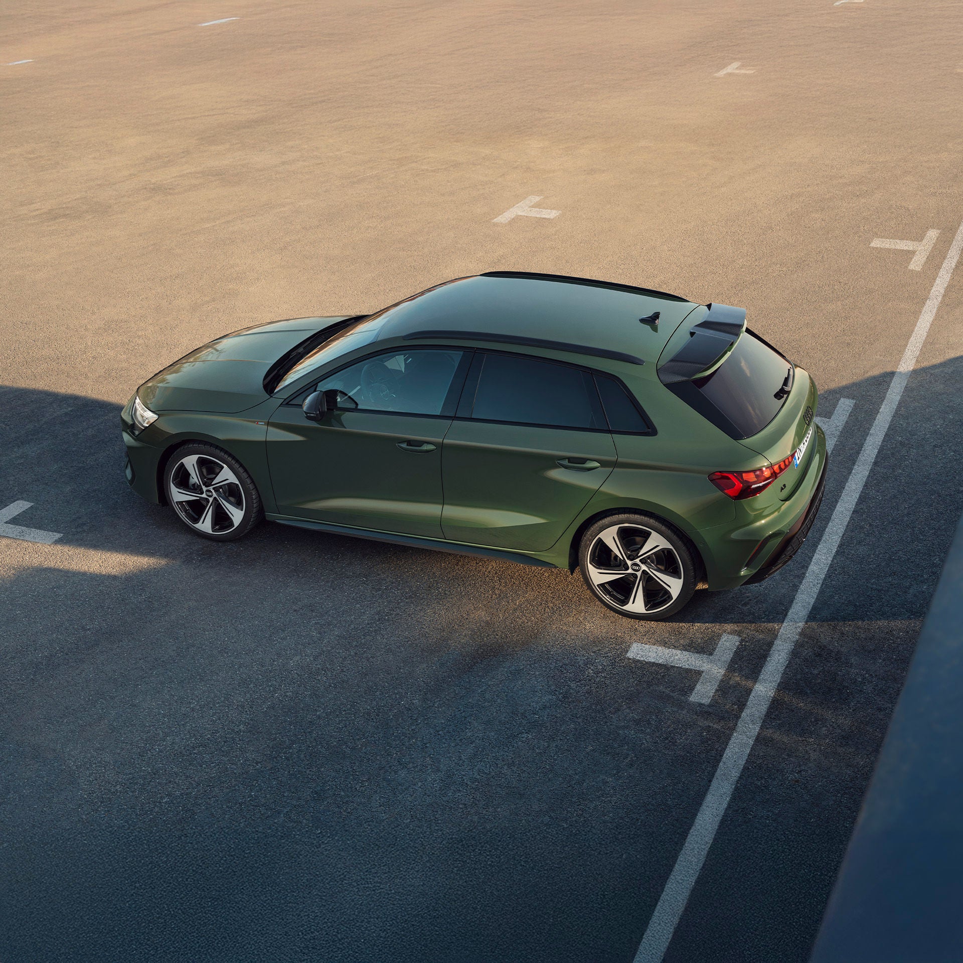 Foto del stock un Audi A3 de ocasión y segunda mano. 