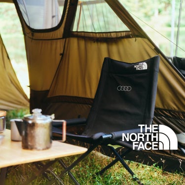 Audi ロゴ入り THE NORTH FACE キャンプチェア