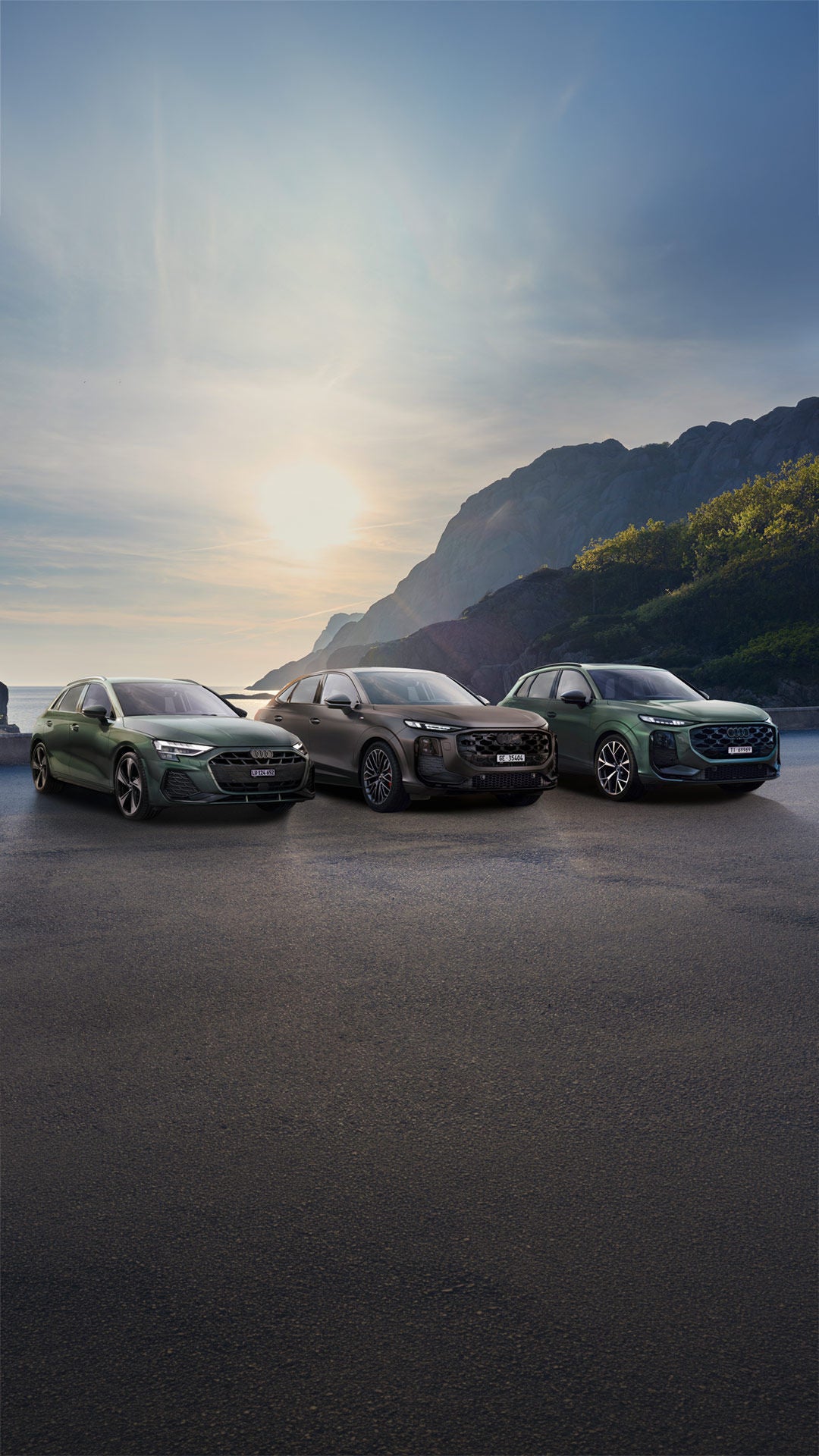 Audi A3 Sportback, Audi Q3 Sportback, Audi Q3 SUV