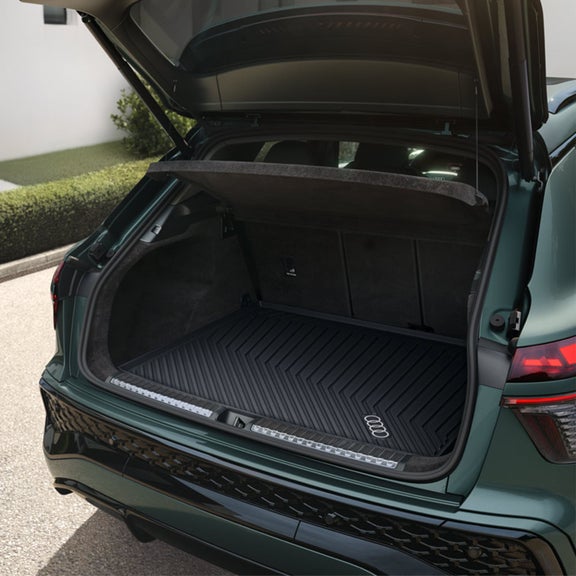 Audi Q3 SUV vue du coffre