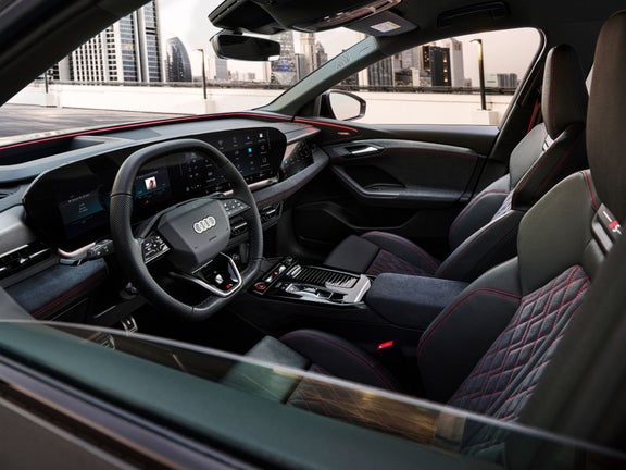 Innenansicht des Audi Q6 e-tron