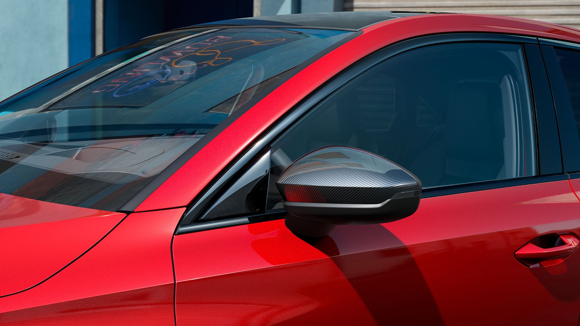 Audi S3 Sportback Closeup Spiegel