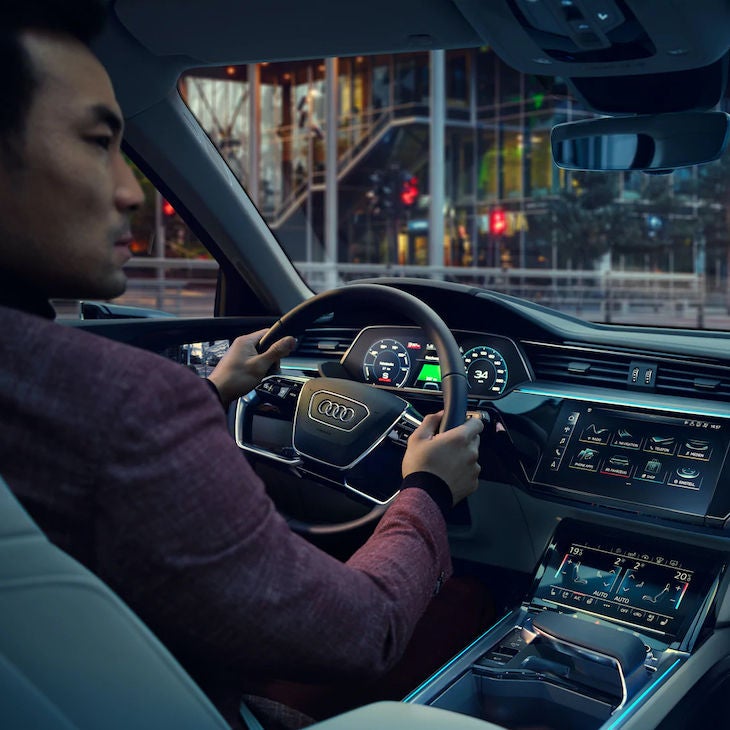 Audi e-tron, un design avant-gardiste