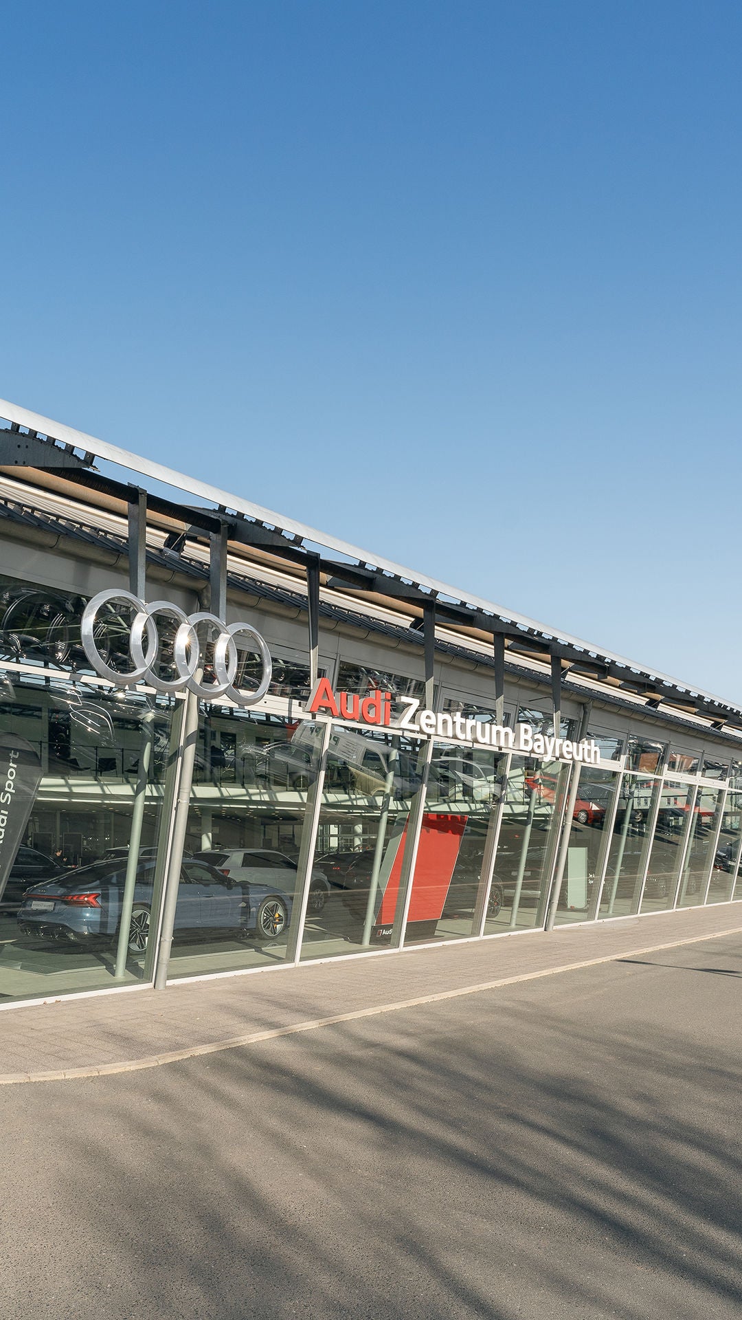 Außenansicht Audi Zentrum Bayreuth