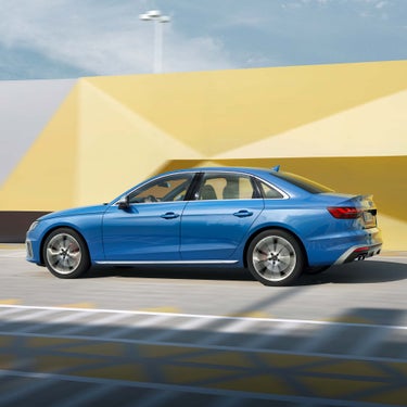 Audi A4 Saloon side view