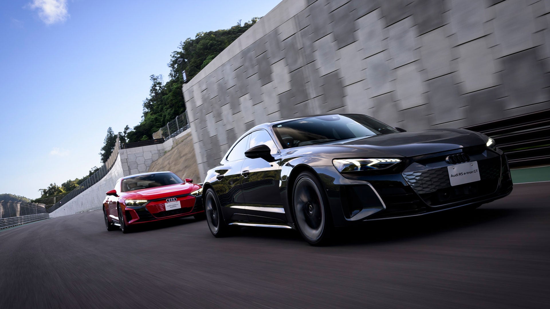 Audi e-tron driving experience