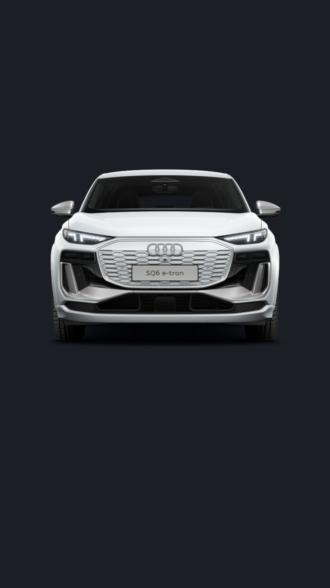 Zijaanzicht van de SQ6 Sportback e-tron
