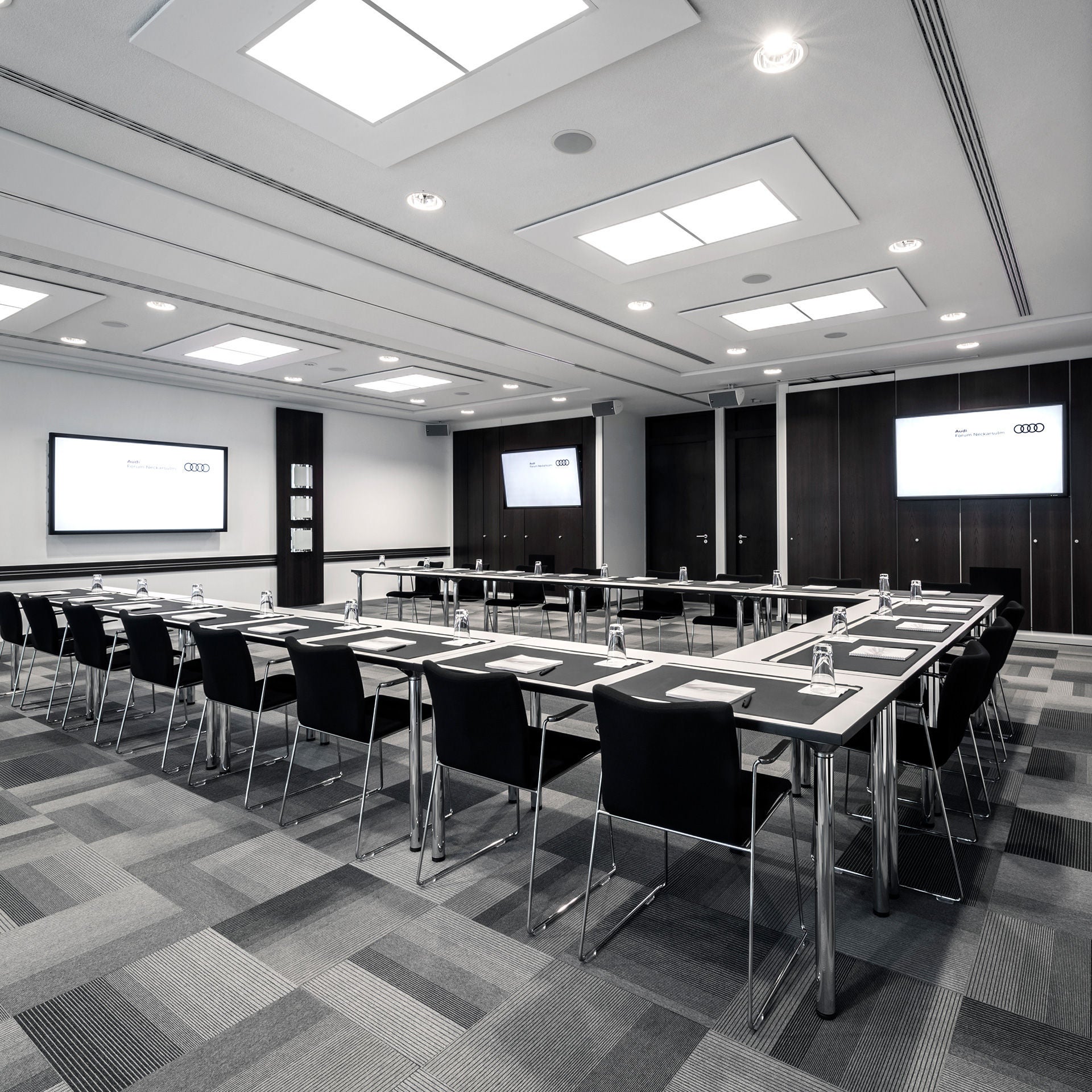 Blick in die zusammnengelegten Konferenzräume 4 und 5