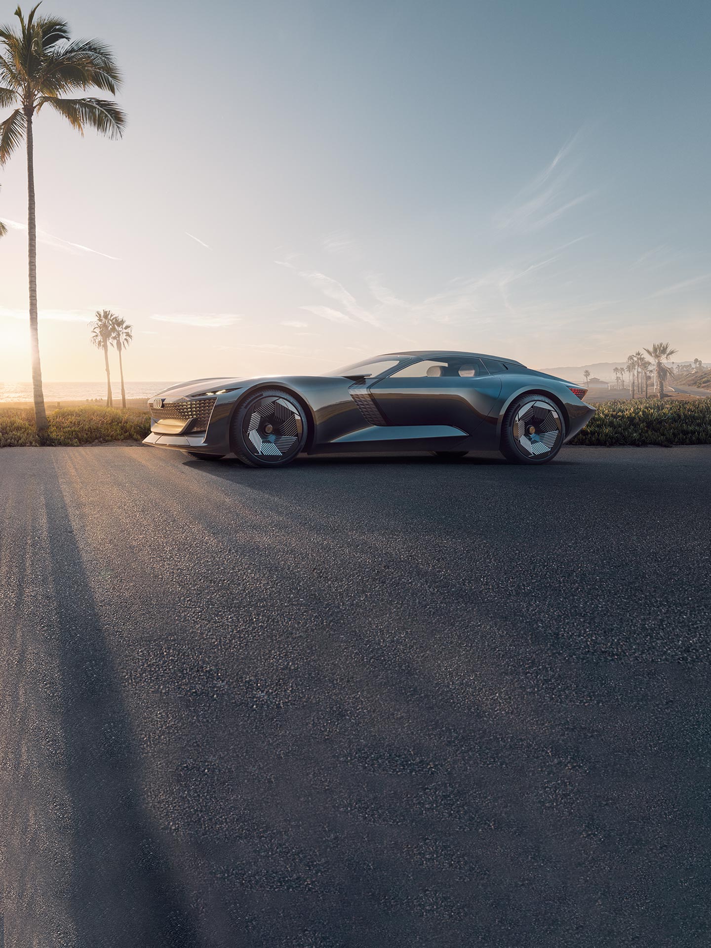 Audi skysphere concept vista lateral