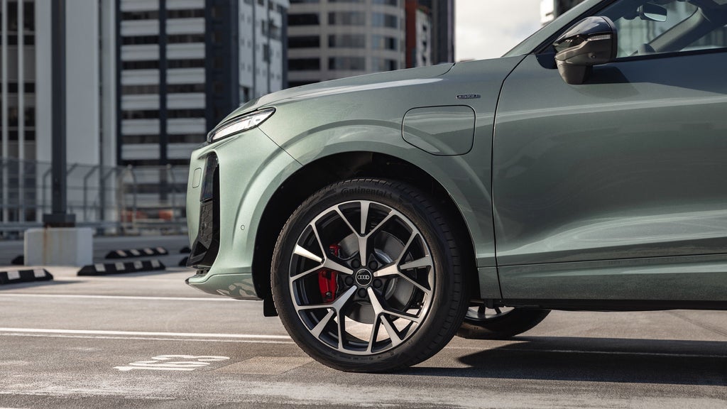 Wheels on the all-new Audi Q3