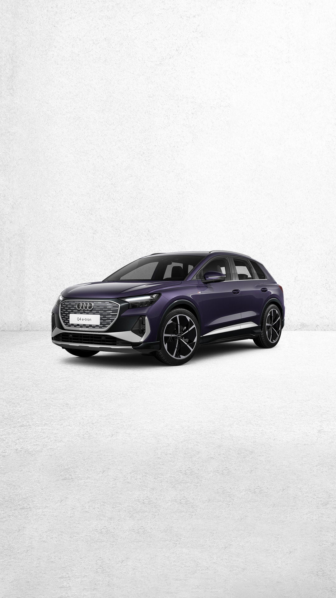 Foto de un Audi Q4 e-tron en stock y con entrega inmediata.