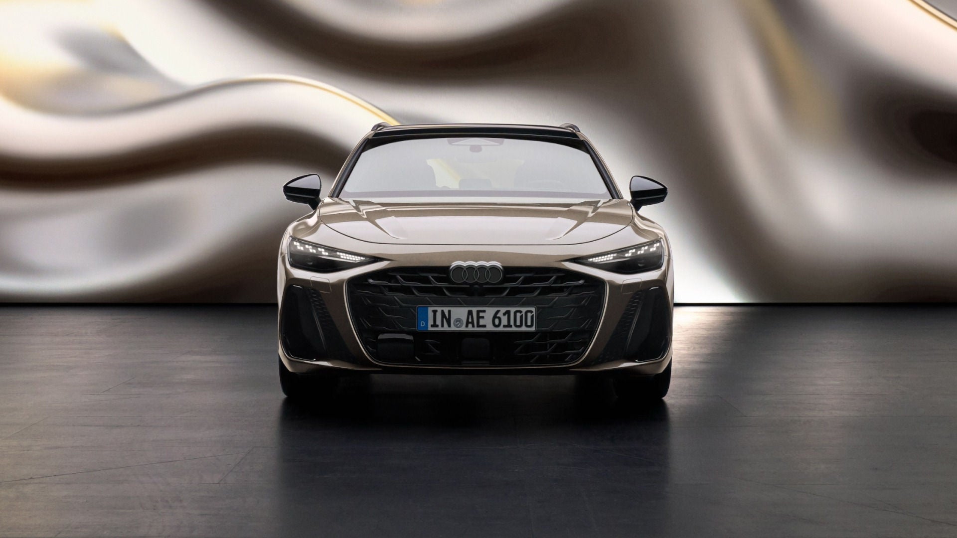 Front view of the Audi A6 Avant.