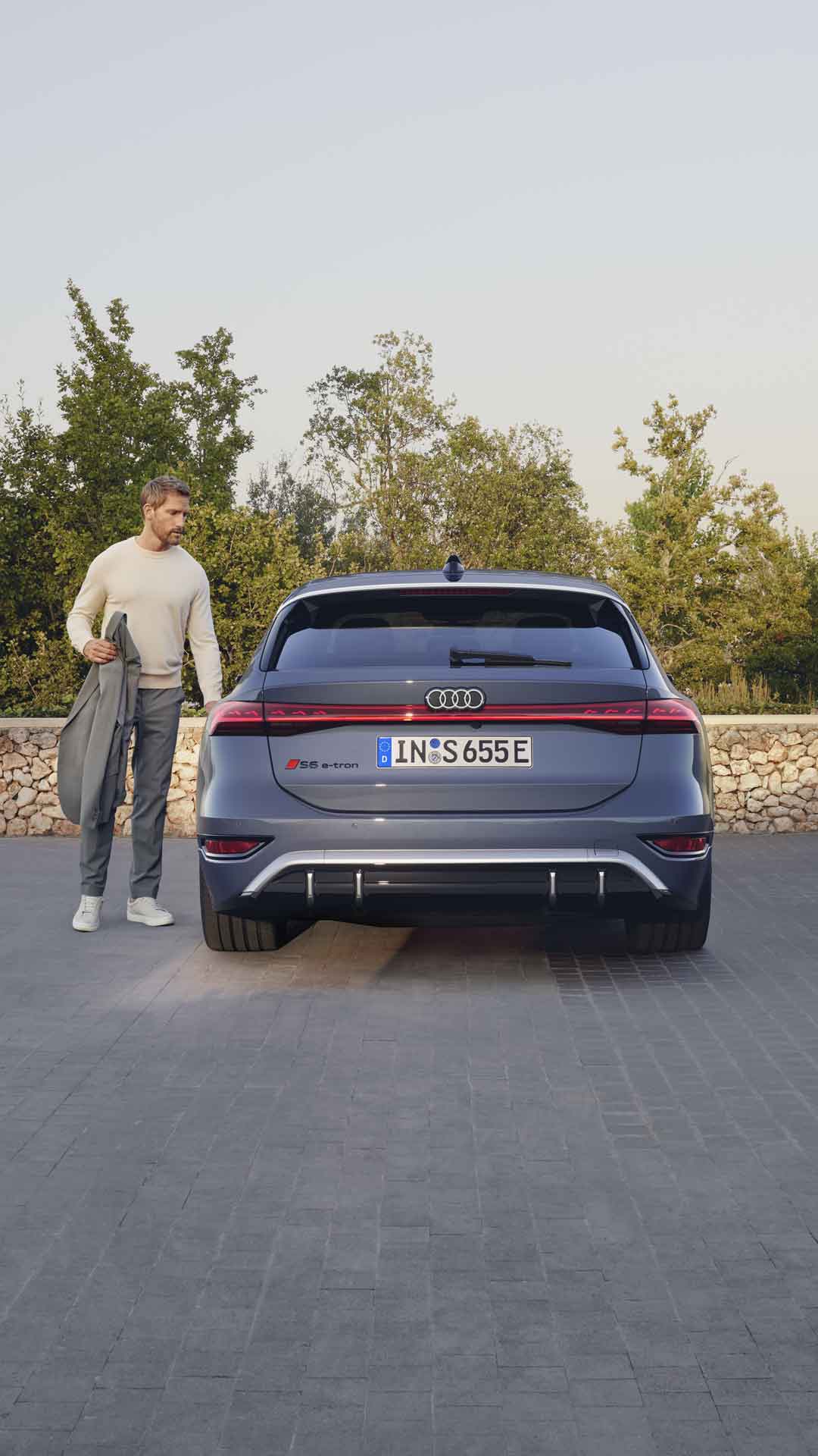 Foto del Audi S6 Avant e-tron. 