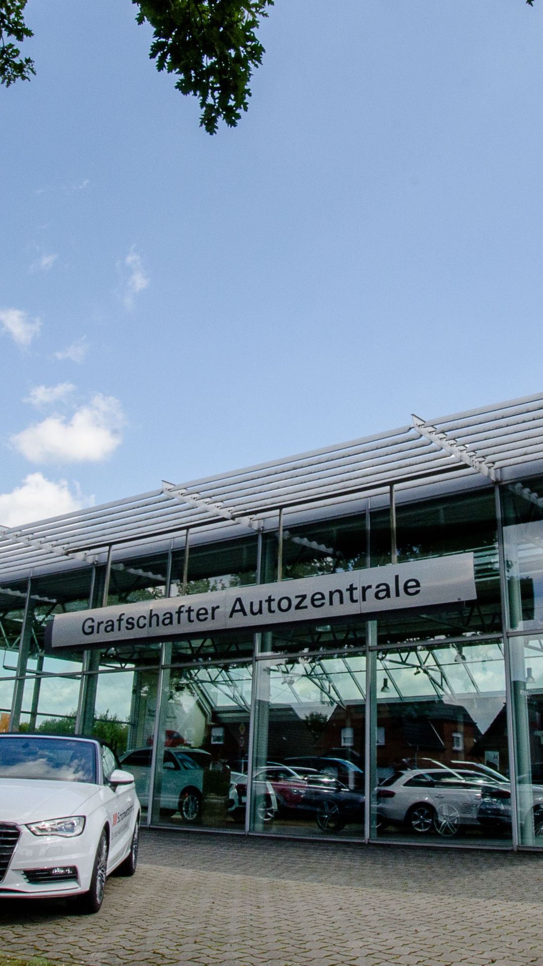 Außenansicht Grafschafter Autozentrale Heinrich Krüp 