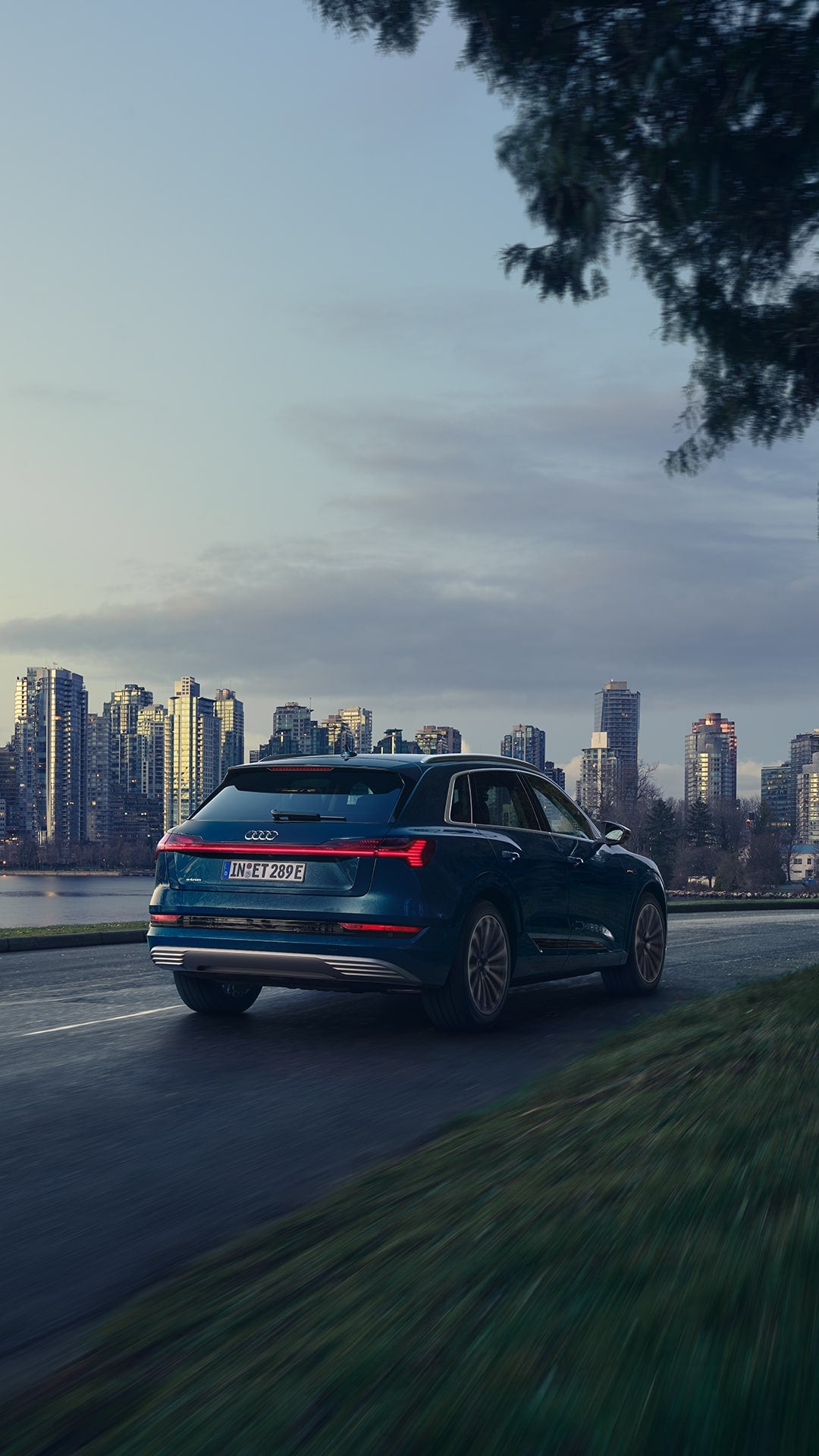 Audi e-tron Heck
