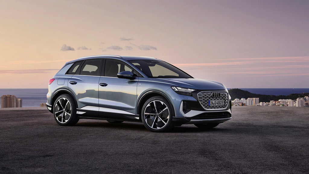 Lichtend voorbeeld: het exterieurdesign van de nieuwe Audi Q4 e-tron.