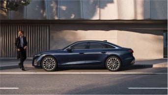 Foto de las medidas del Audi A6.  