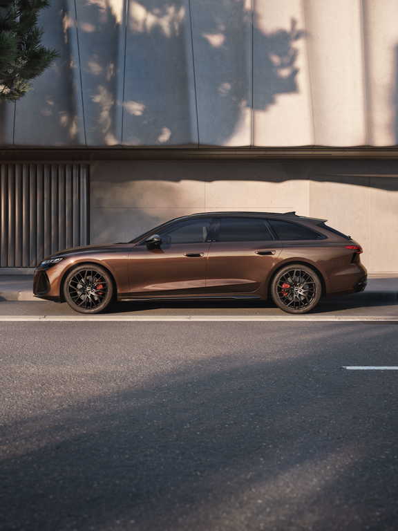 Audi A6 Avant side view Audi exclusive Exterior