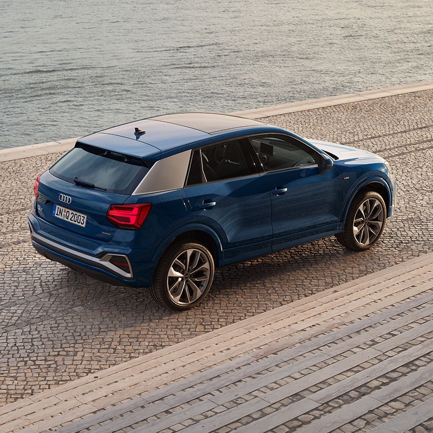  Widok z tyłu Audi Q2