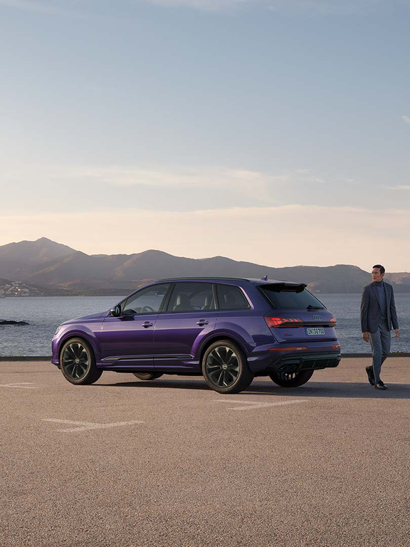 Vista lateral Audi SQ7