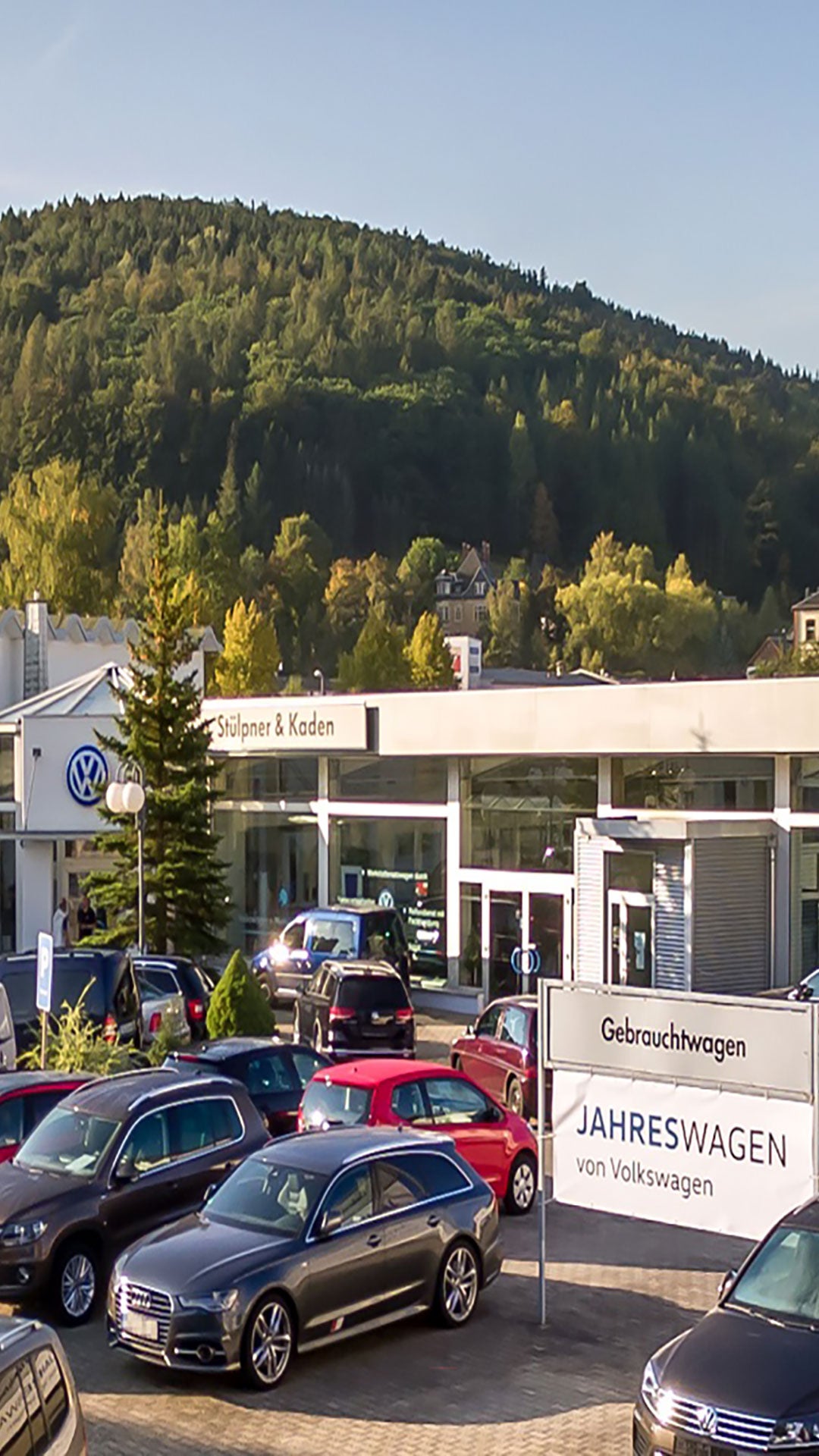 Außenansicht Autohaus Stülpner & Kaden