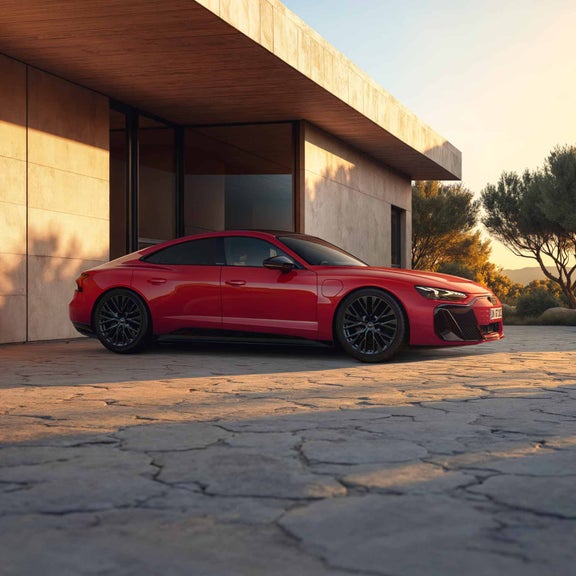 Audi e-tron GT quattro sett fra siden