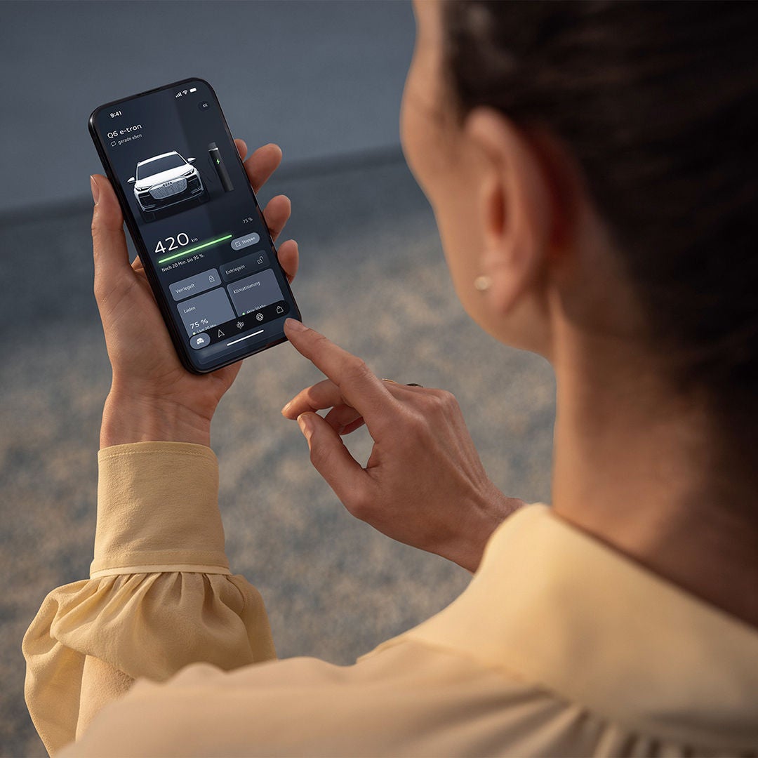 creazione account nell'app myAudi