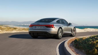 S e-tron GT close up view