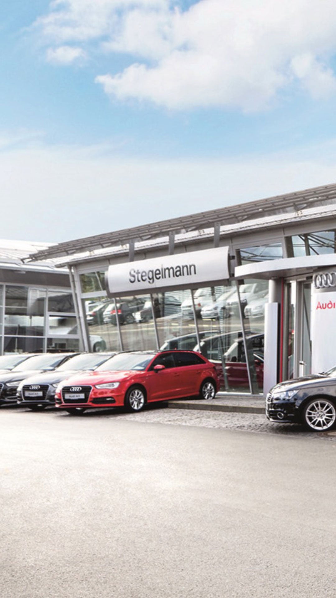 Außenansicht Autohaus Stegelmann