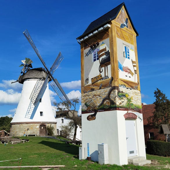 Artenschutzturm Windmühle Lechtingen